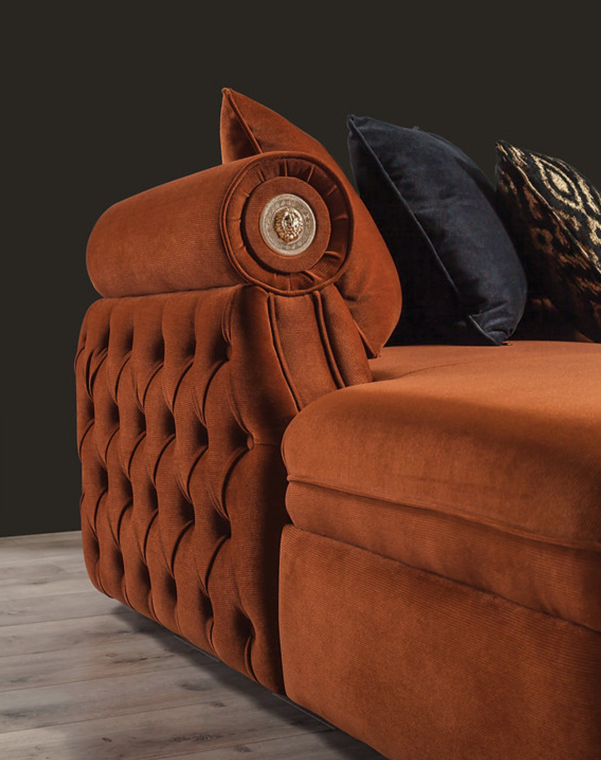 Brooklyn Sectional (Orange) (NE)