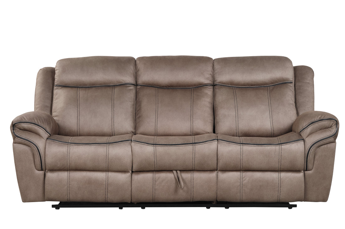 Andres Brown - 3pc Reclining Living Room Set (HH)