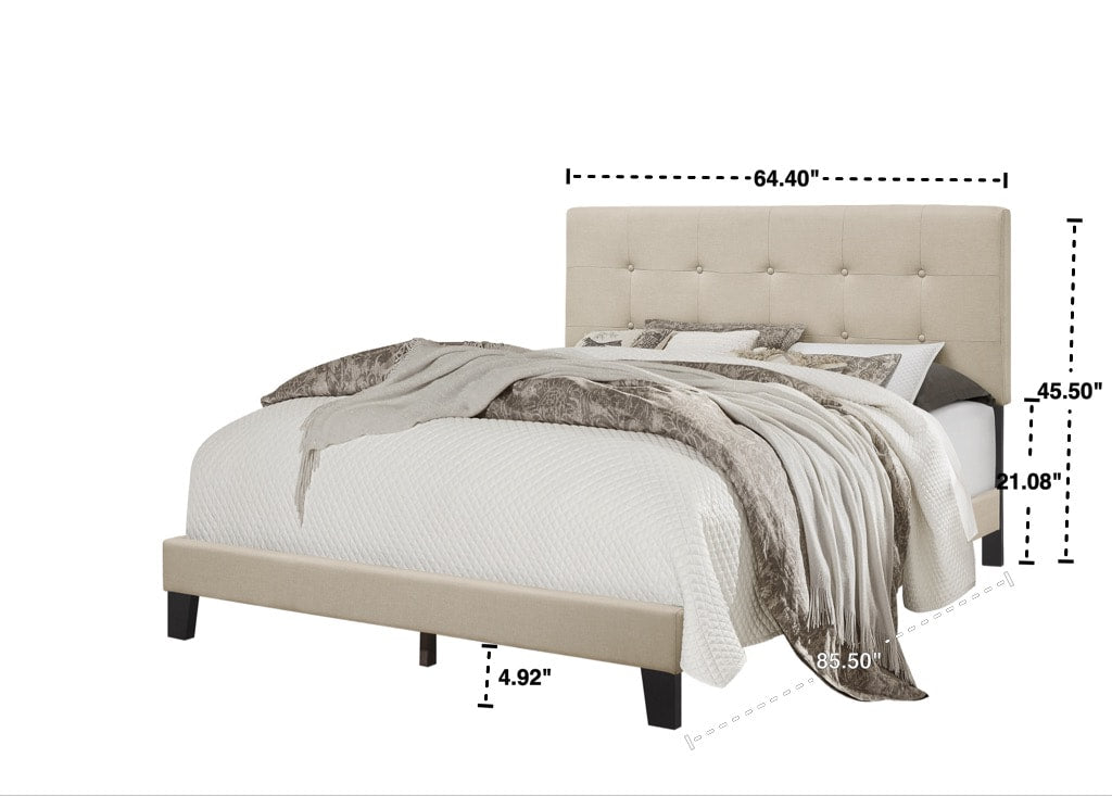 950 Fog Platform Bed - Twin, Full, Queen, King (HH)