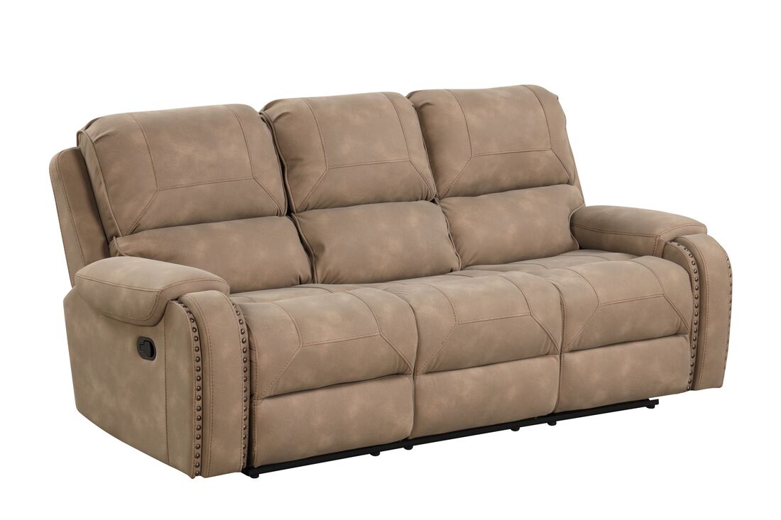 Titan1001-Latte OVERSIZED 3pc Reclining Set (HH)