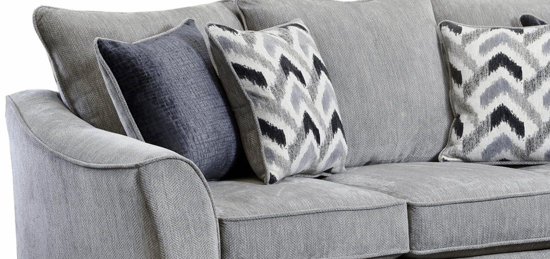 OVERSIZED Sofa and Loveseat Set (Grey) (HH)