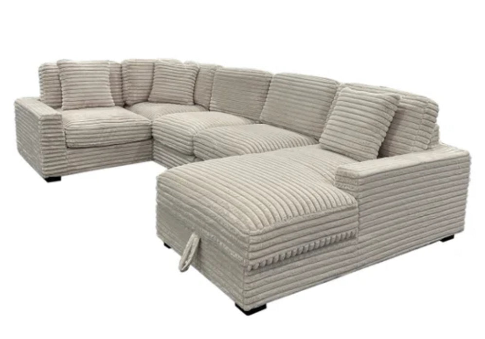ALISSON BEIGE - Modular Sectional (HH)
