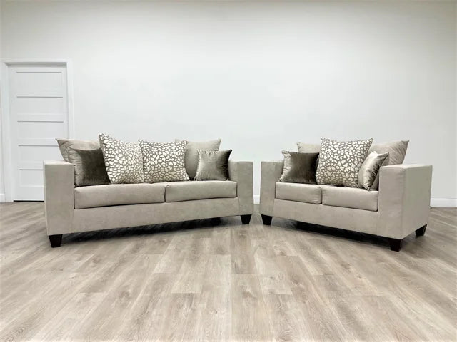 Hollywood Beige Sofa & Loveseat HP