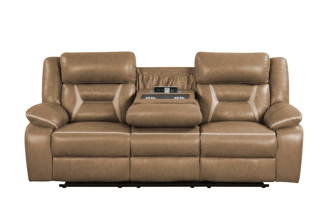 Luka20 Saddle OVERSIZED 3PC Reclining Set (HH)