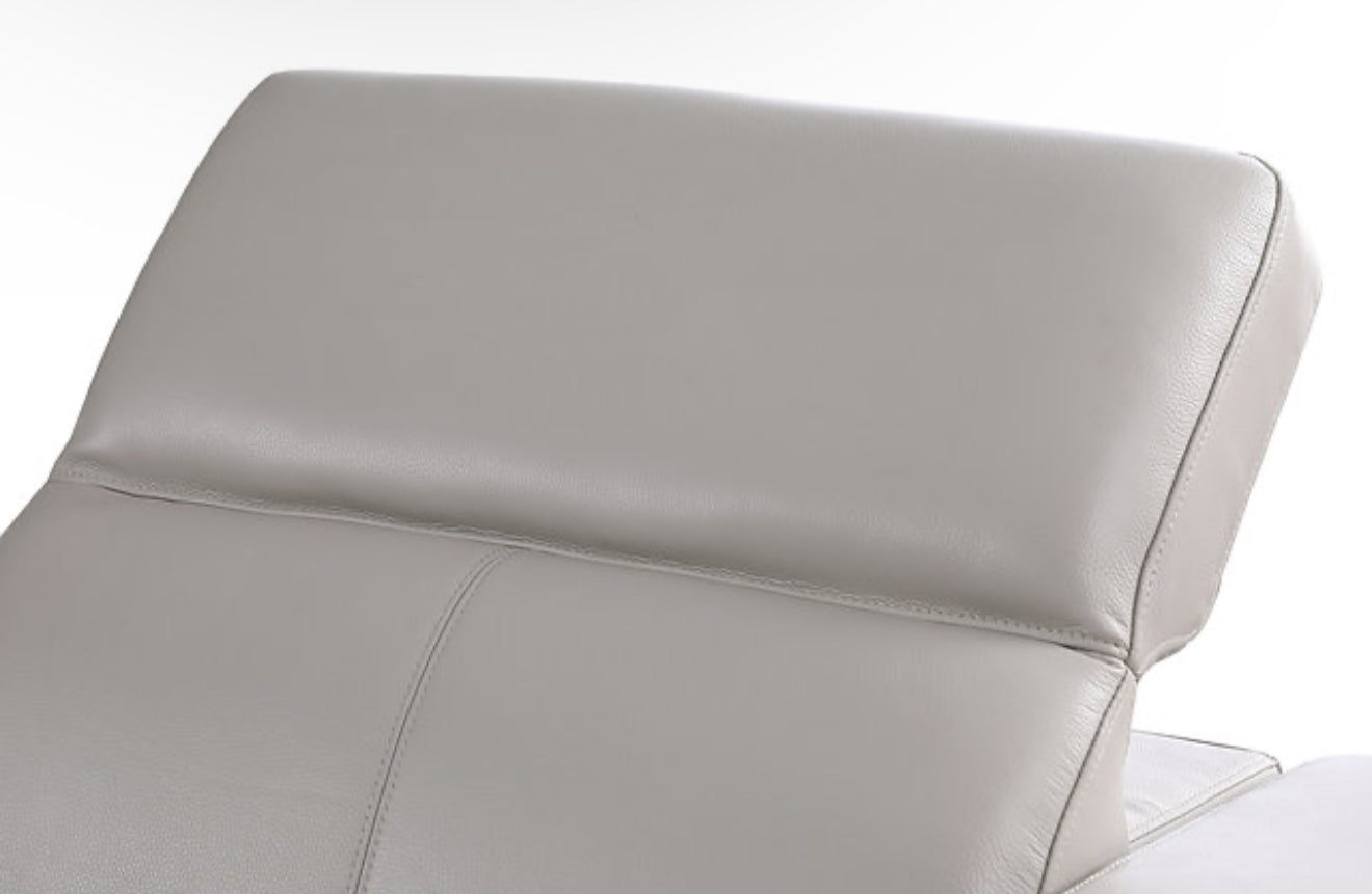 6PC Franco Sectional Reclining (LT.Grey 2 Power)(NE)