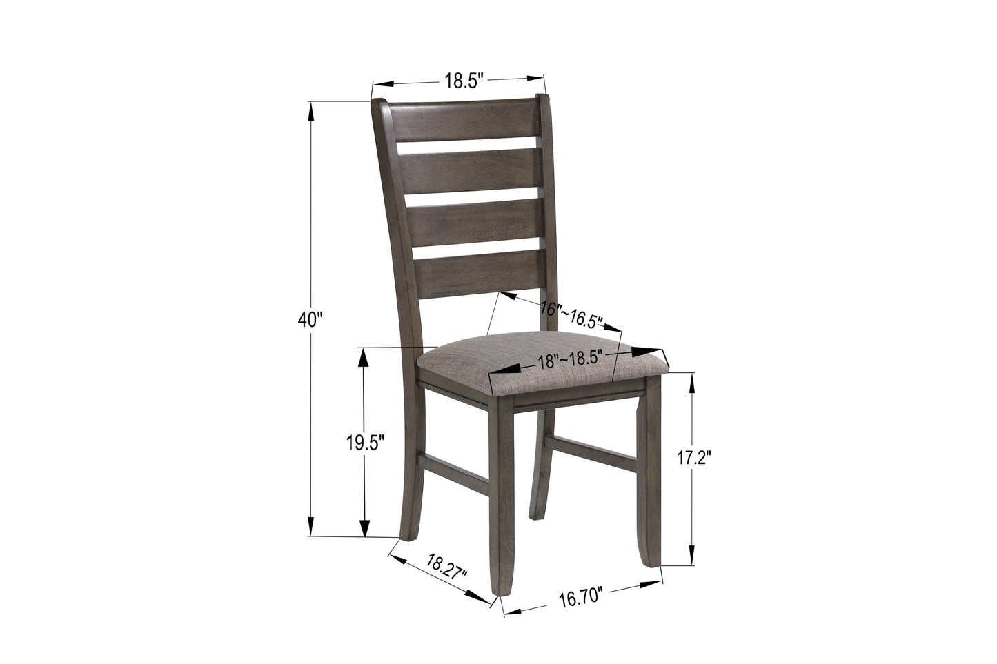 BARDSTOWN COUNTER HEIGHT DINING GREY (CM)