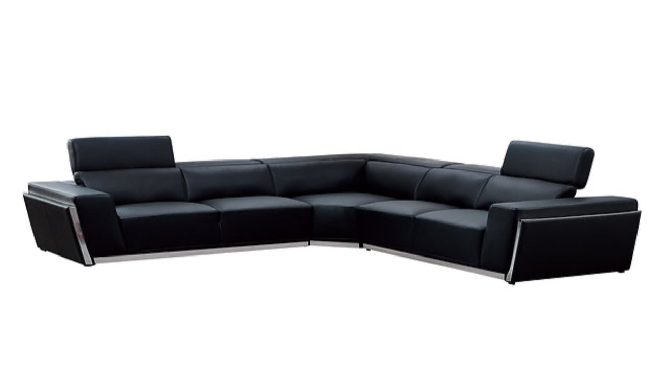 Domo Sectional (Black) (NE)