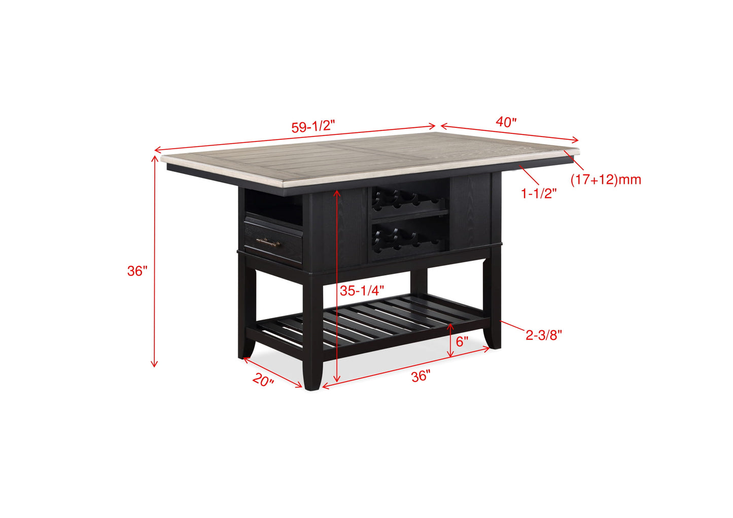 FREY COUNTER HEIGHT DINING (CM)