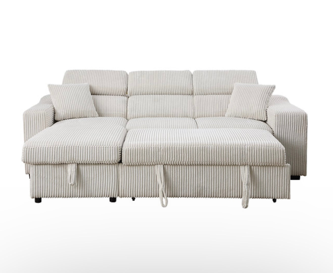 Bonaterra Beige Reversible Sectional (NE)