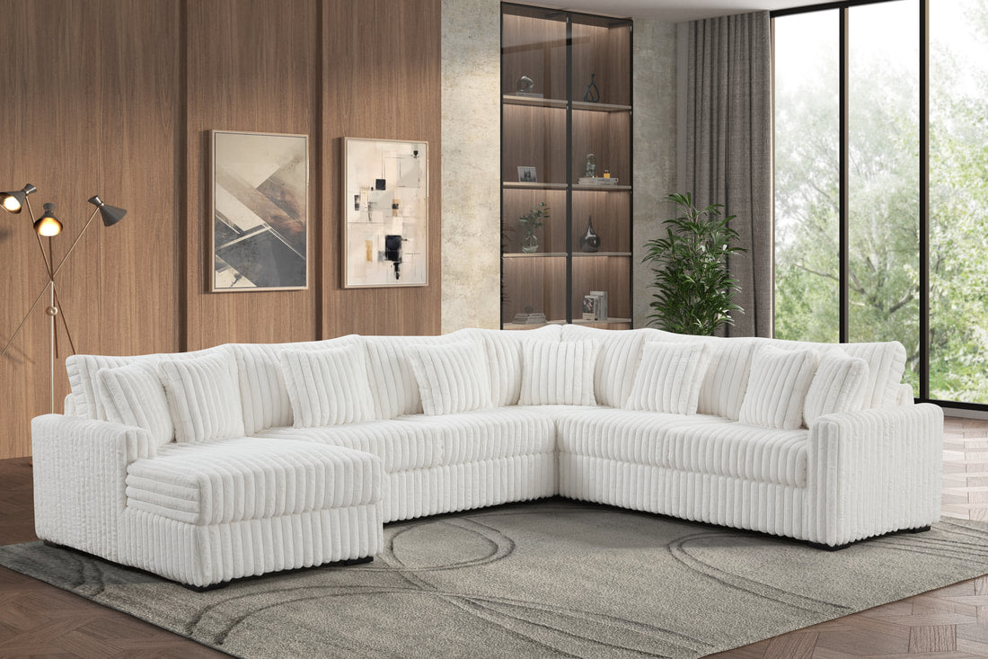 Solana Beige Sectional (HH)
