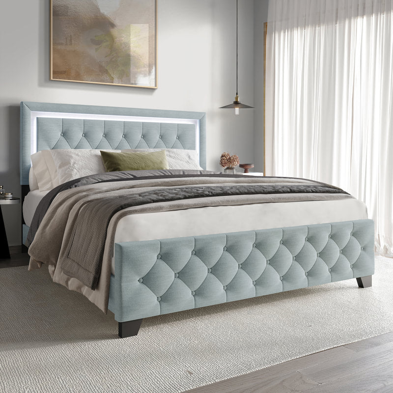 HH280 Platform Bed - Twin, Full, Queen, King (HH)