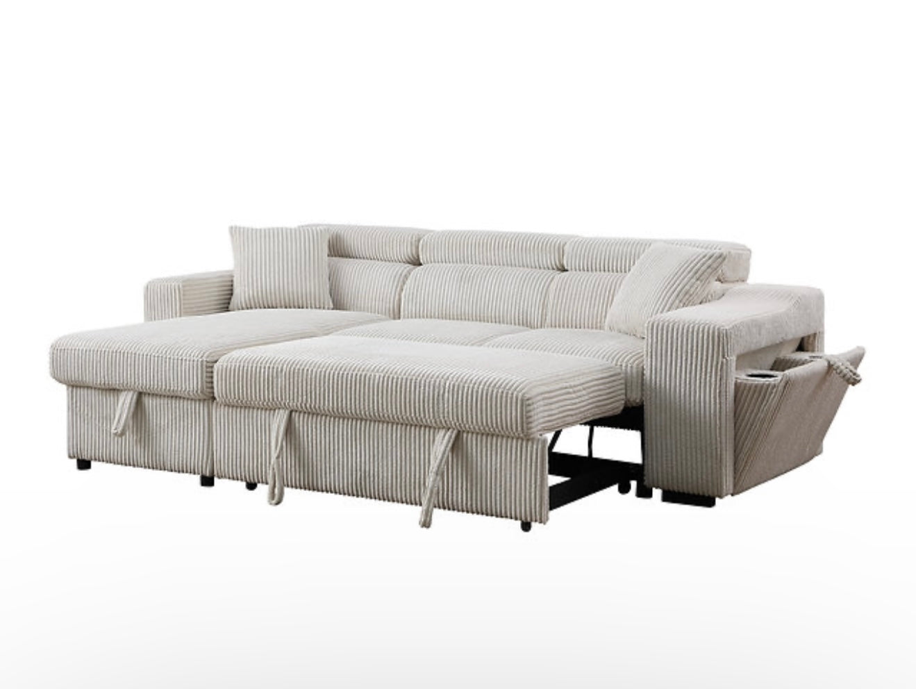 Bonaterra Beige Reversible Sectional (NE)