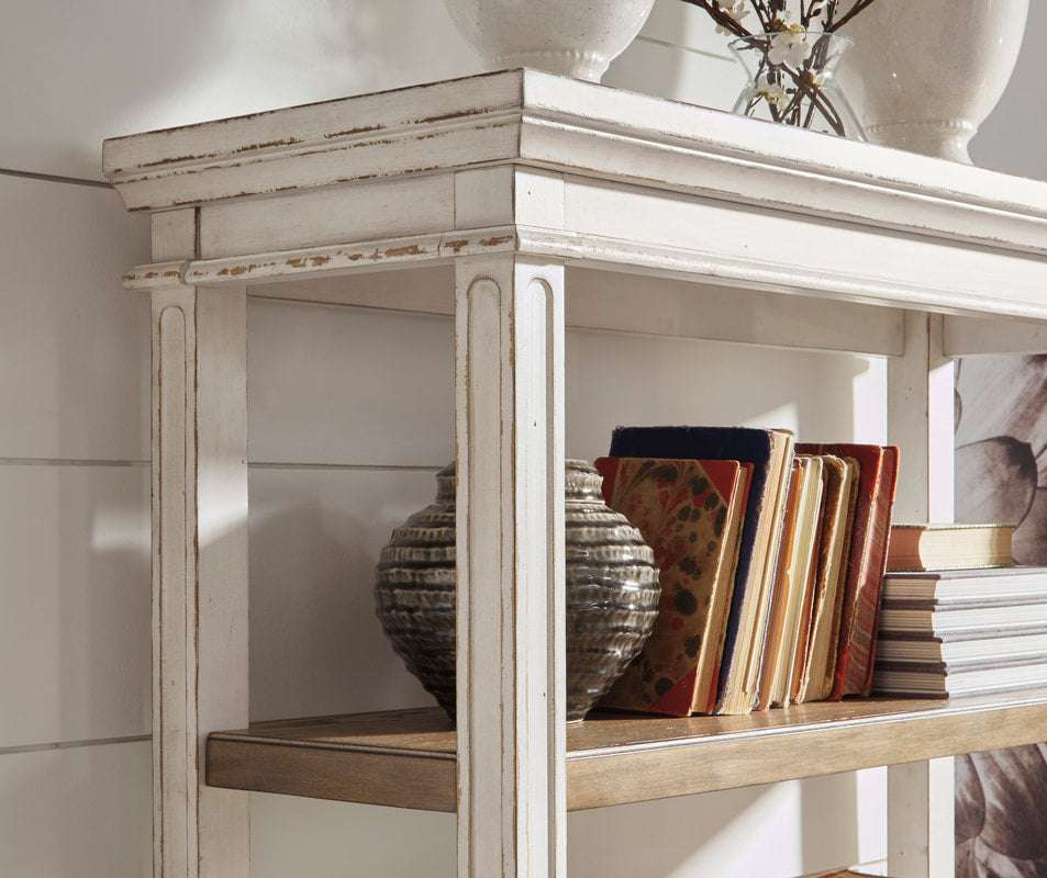 H743-70 - Bookcase (Brown/White) (HH)