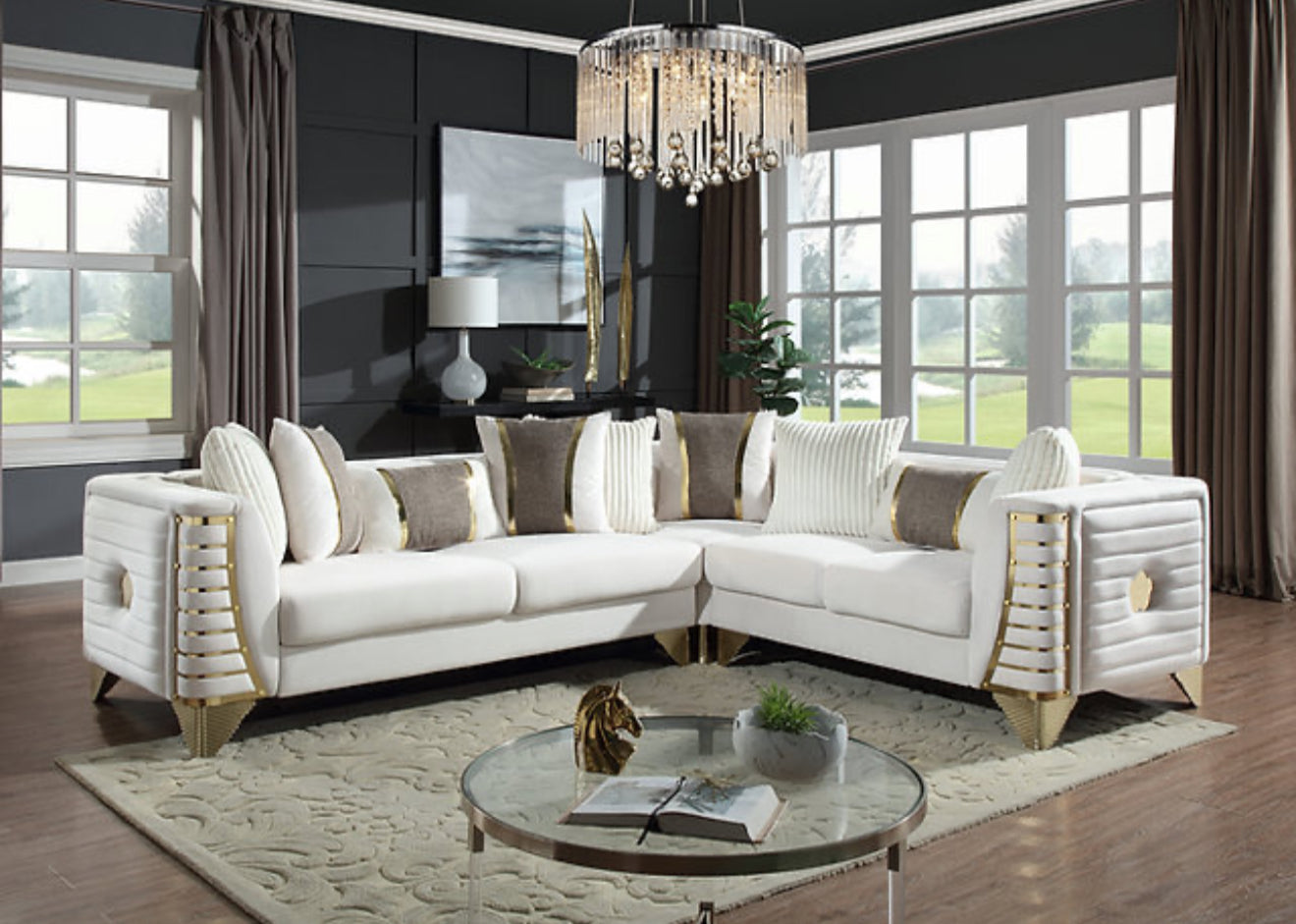 Donovan (Cream) - Sectional (NE)