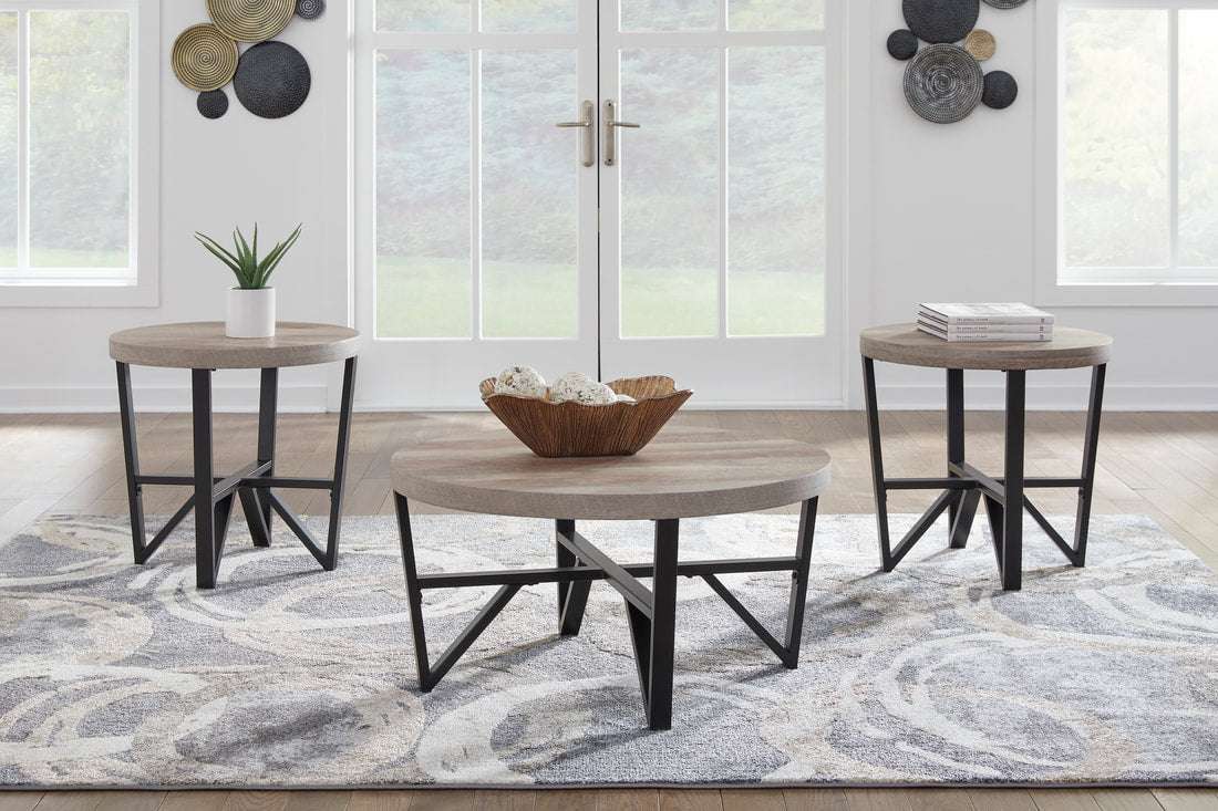 T235-13 Occasional Table Set (HH)