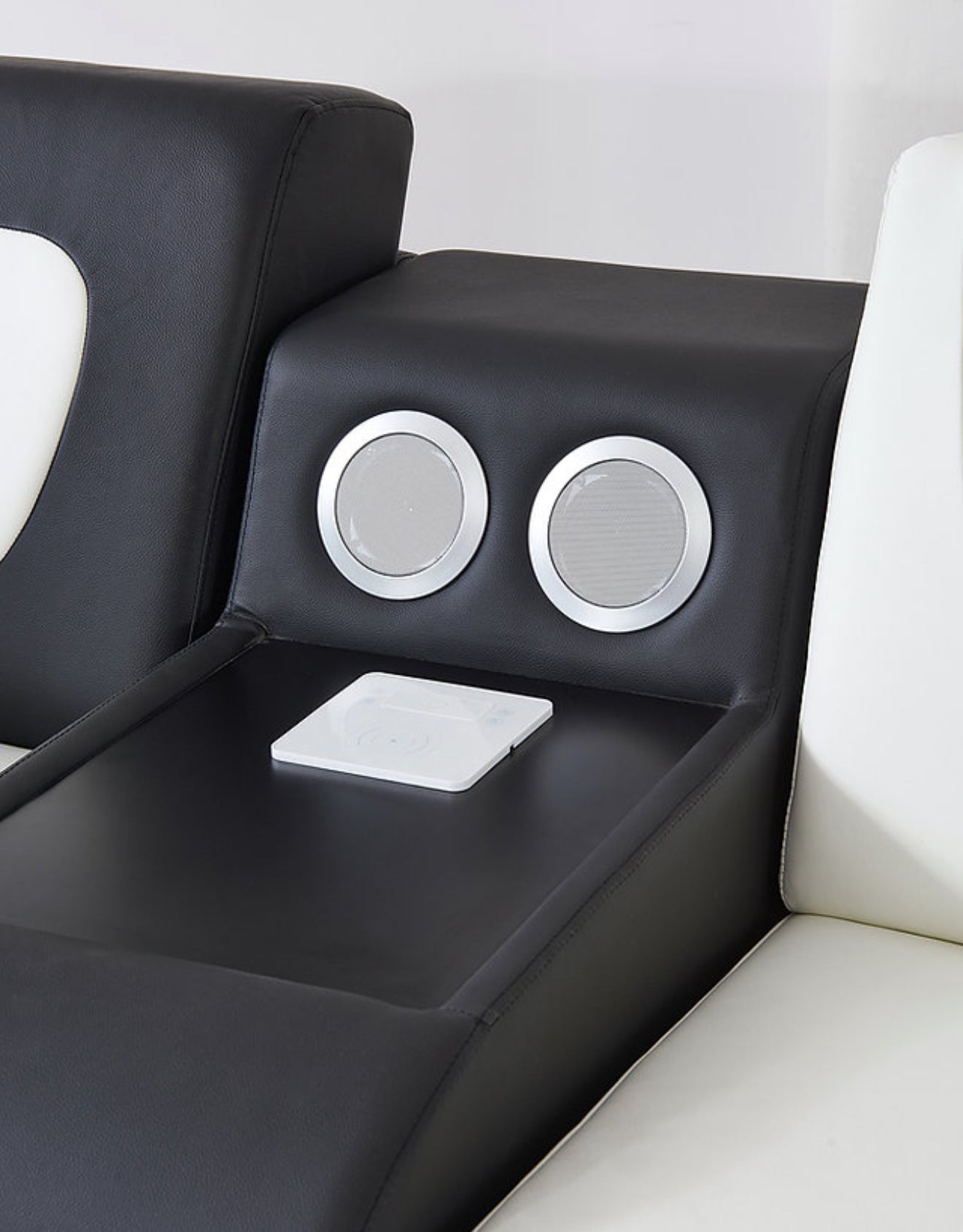 TRON SECTIONAL (Black/White) (NE)