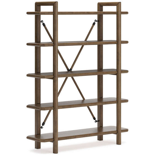 H769-70 - Bookcase (Brown) (HH)
