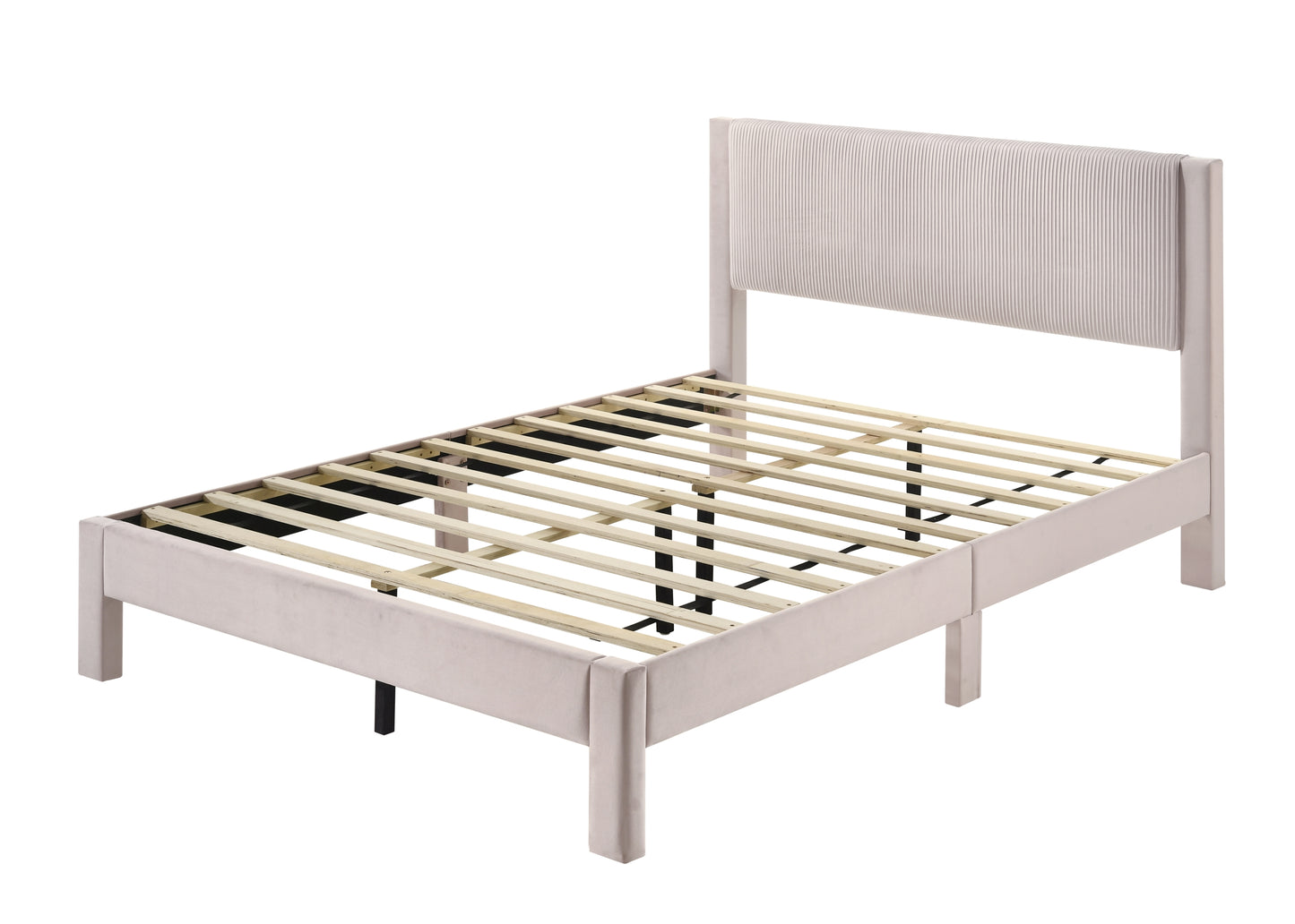 LUCIA FULL PLATFORM BED PINK (CM)