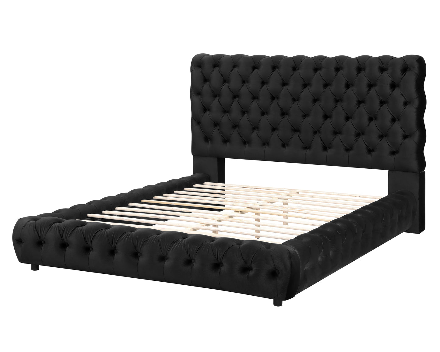 FLORY BED BLACK (CM)