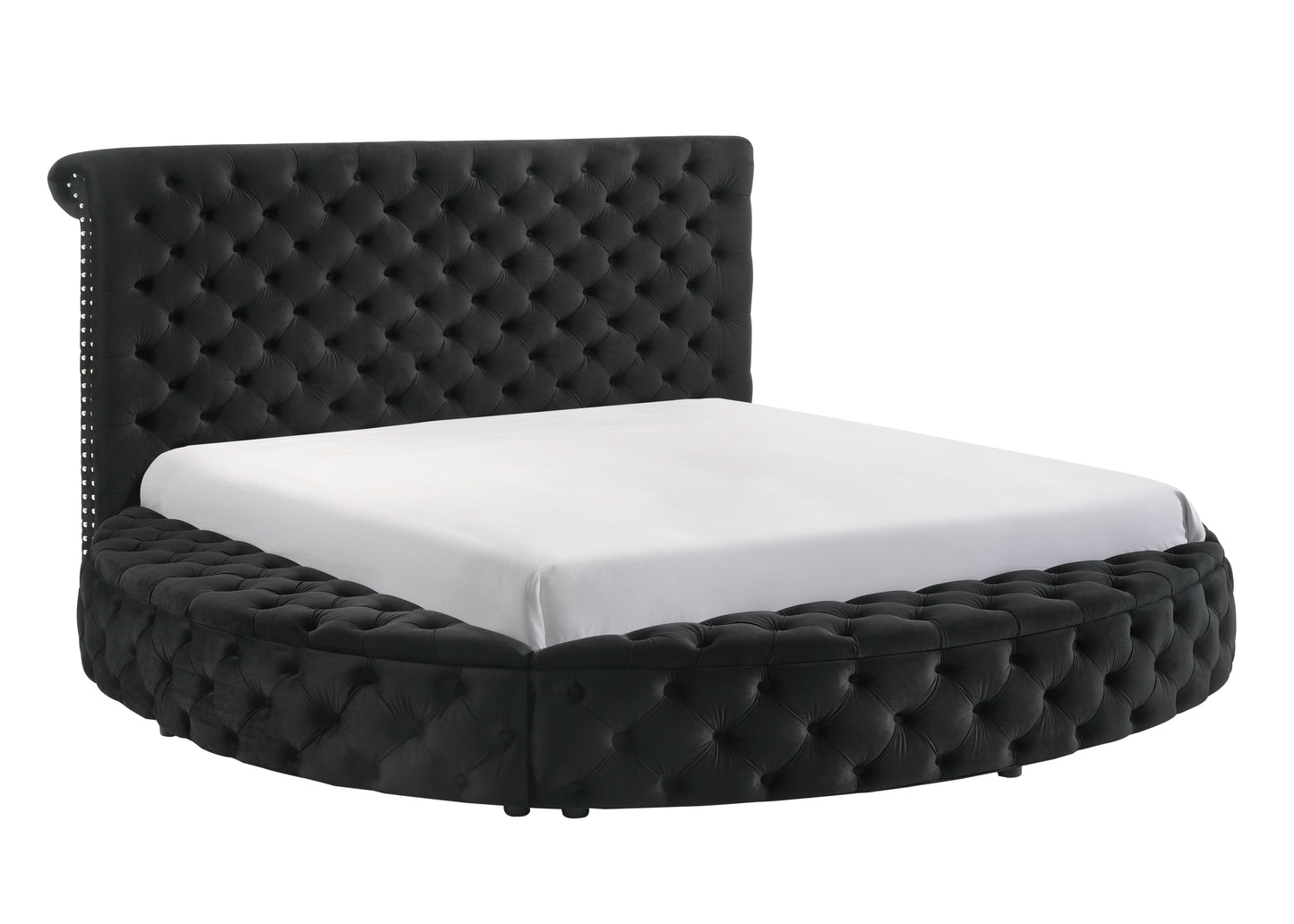 BRIGITTE STORAGE BED FRAME (BLACK) (CM)