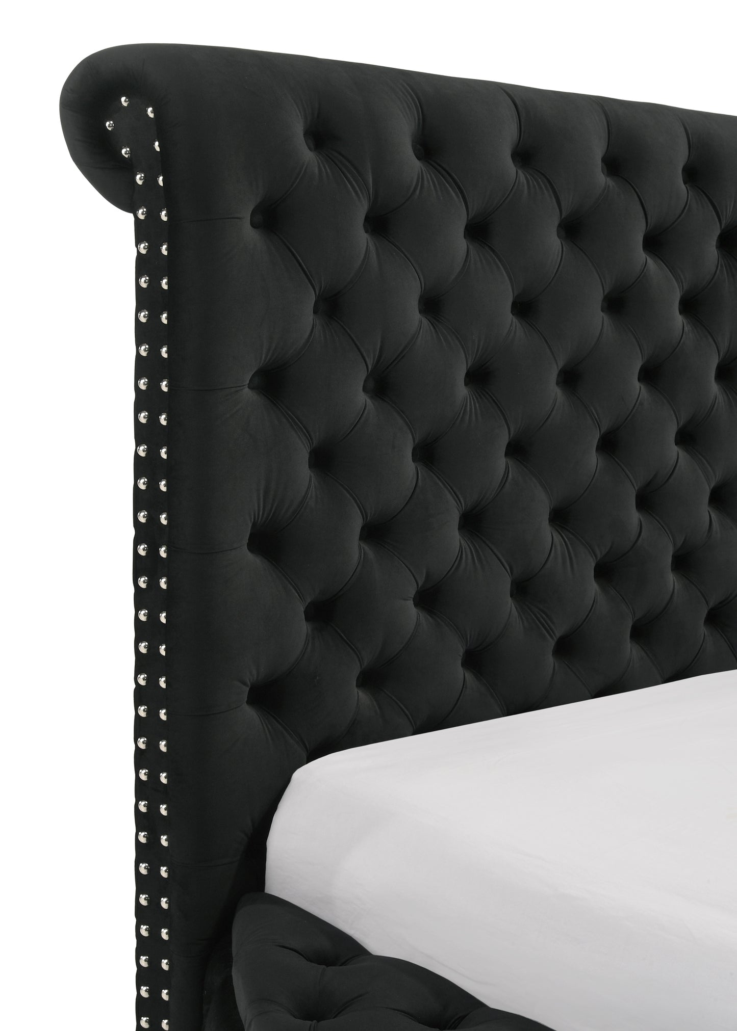 BRIGITTE STORAGE BED FRAME (BLACK) (CM)