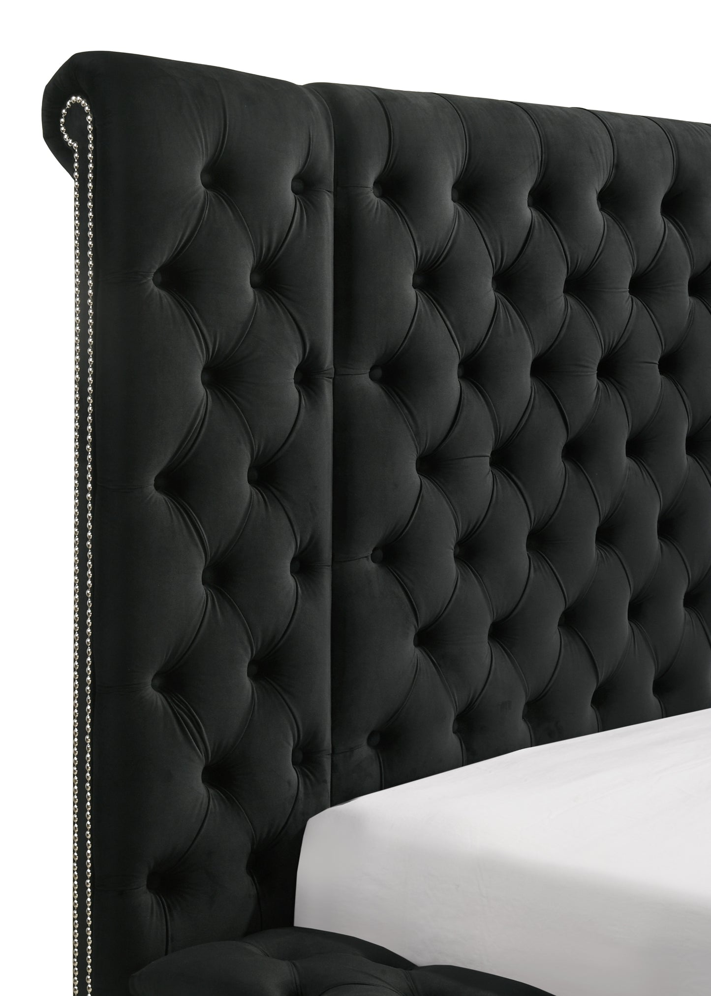 LILIANA BLACK BED FRAME (CM)