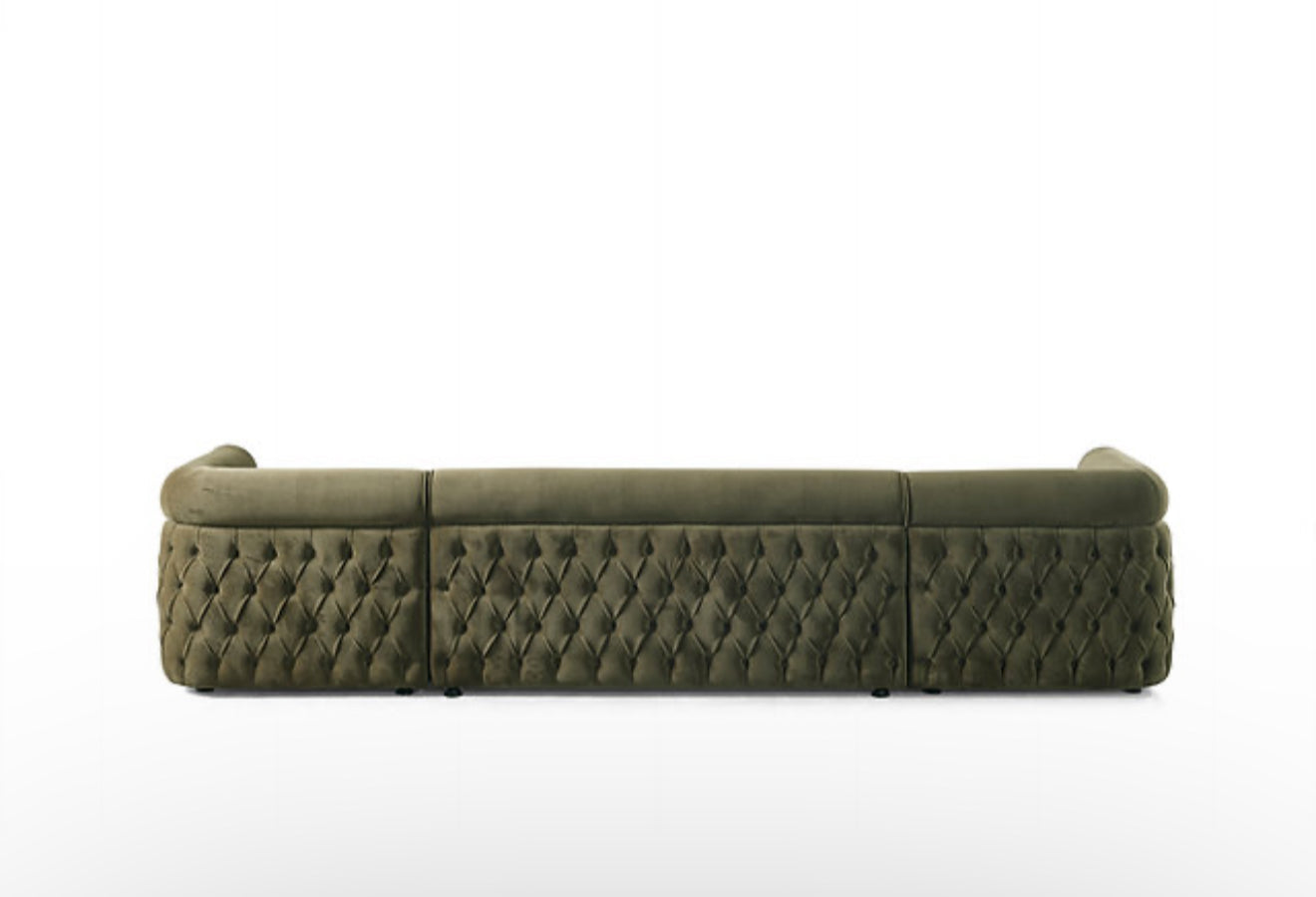 Brooklyn Sectional (Green) (NE)