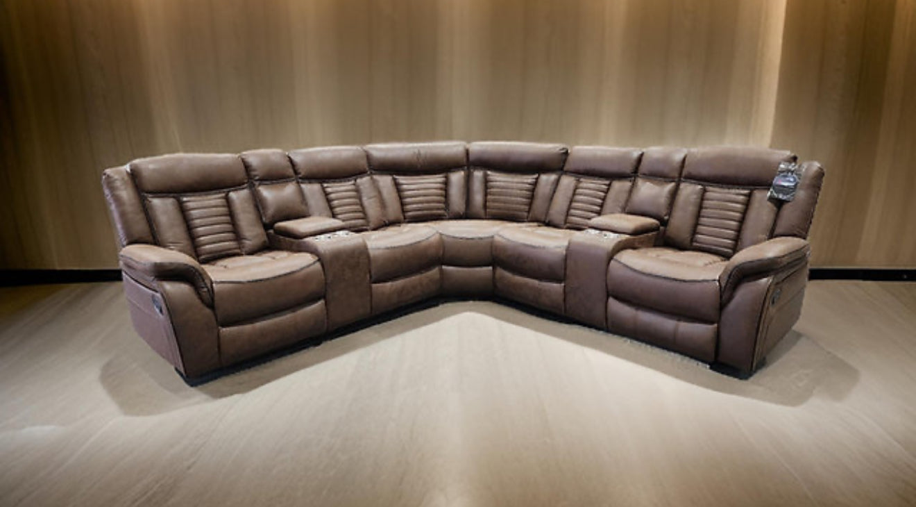Samuel Sectional (Brown) (NE)
