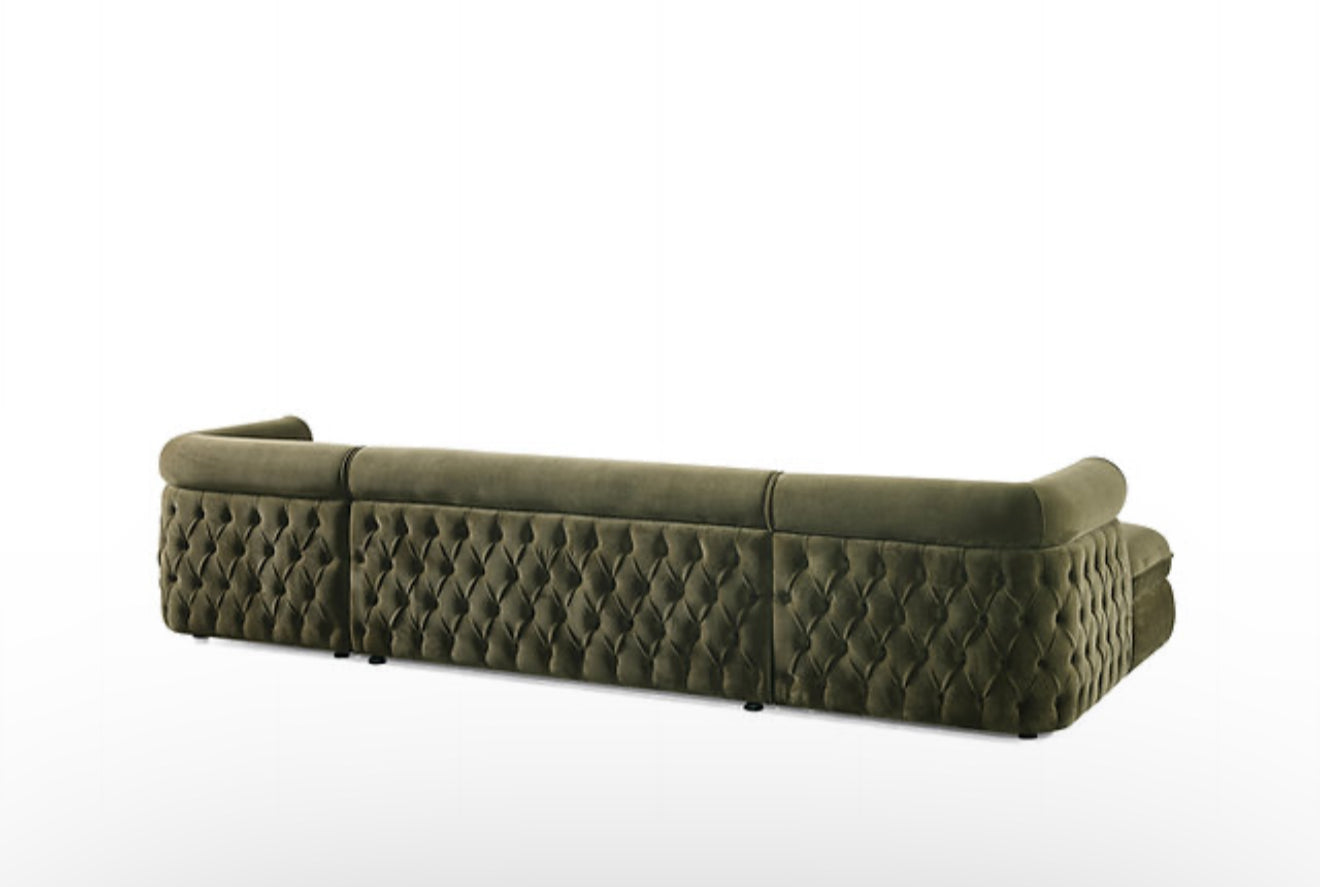Brooklyn Sectional (Green) (NE)