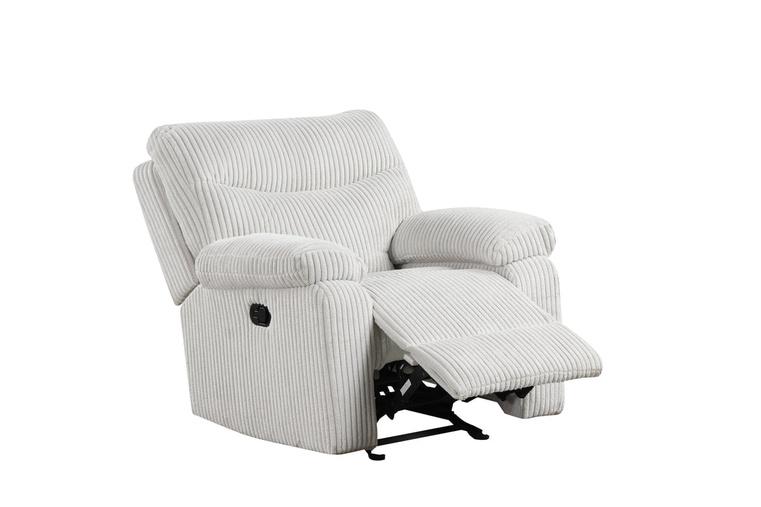 BRAVO - Beige 3pc Reclining Set (HH)