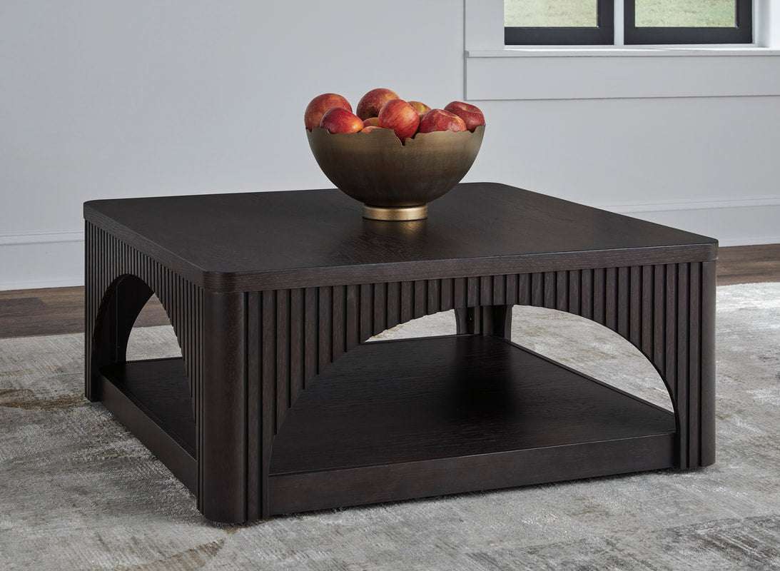 T760-8 Cocktail Table (Black) (HH)