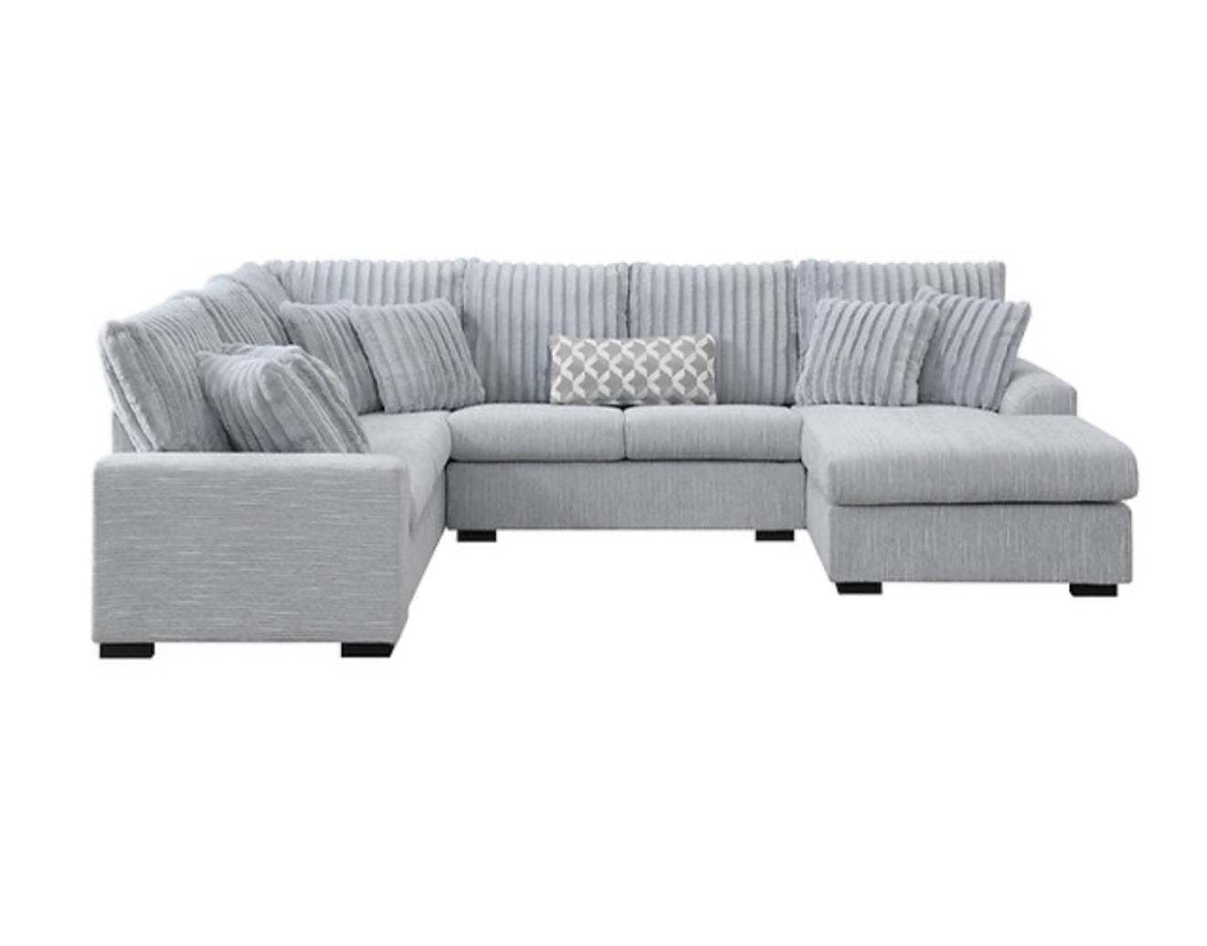 Brady Sectional (Grey)(NE)