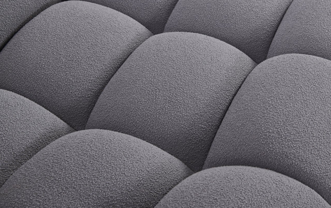 Bubbles Sectional (Grey) (NE)
