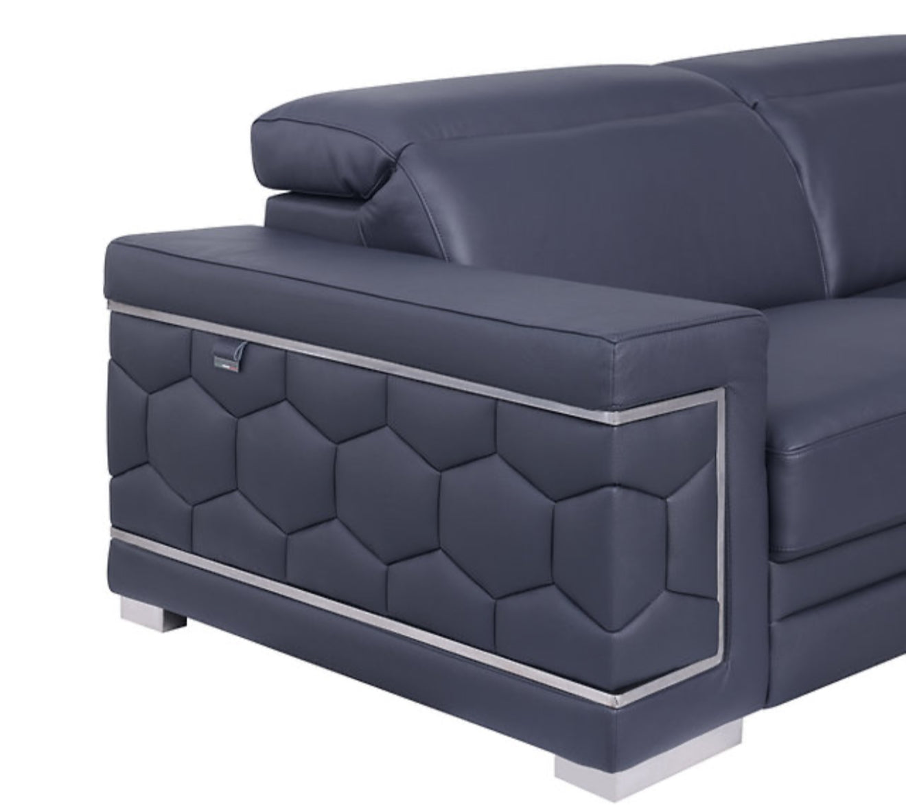 Favo Sectional (D.K. Navy) (NE)