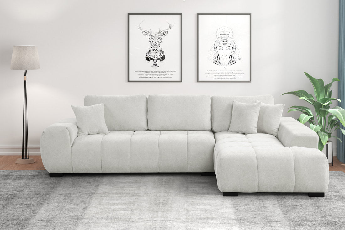 Manhattan2 - Gray Sectional (HH)