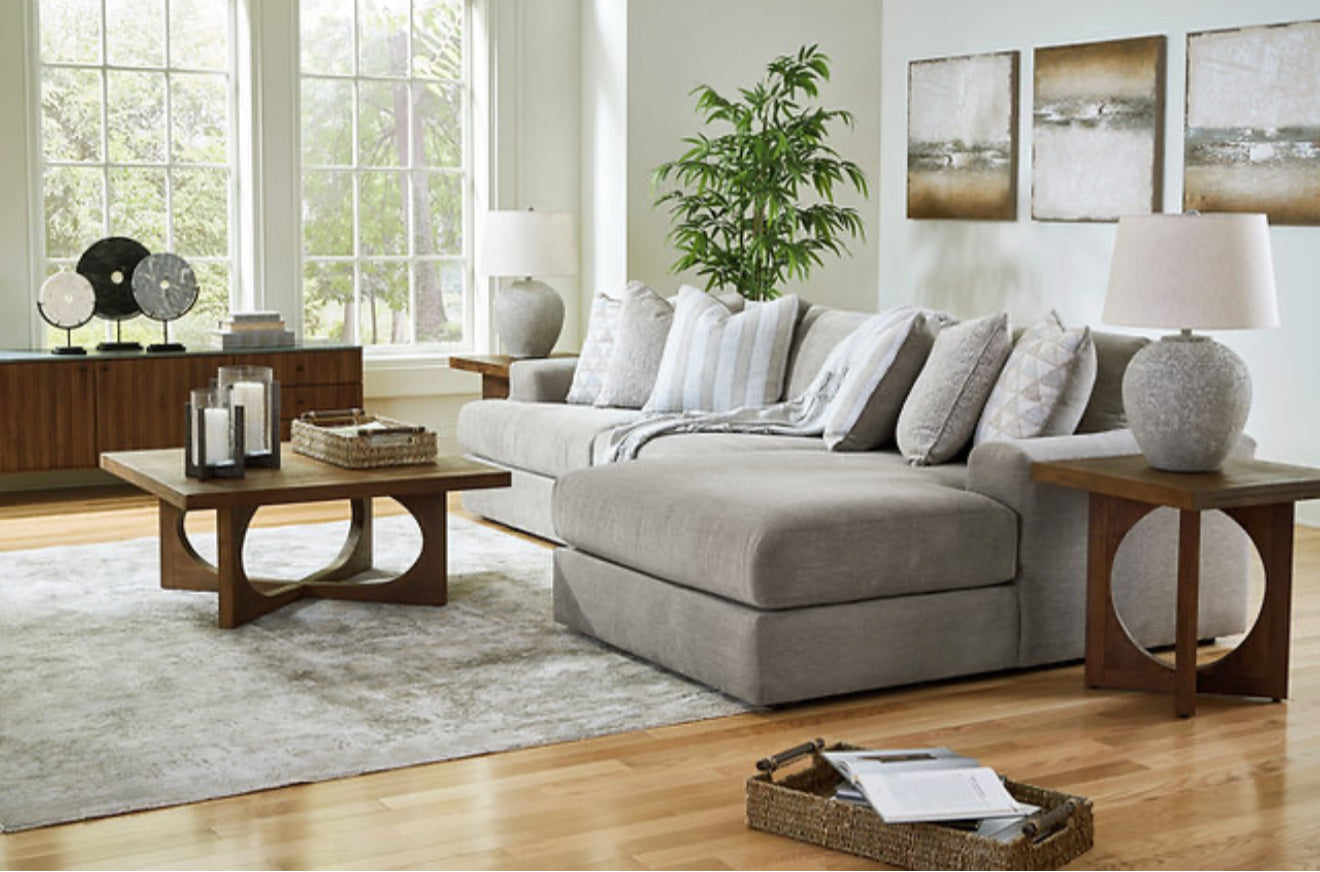 Ashley Avaliyah 3PC Sectional (Ash) (NE)