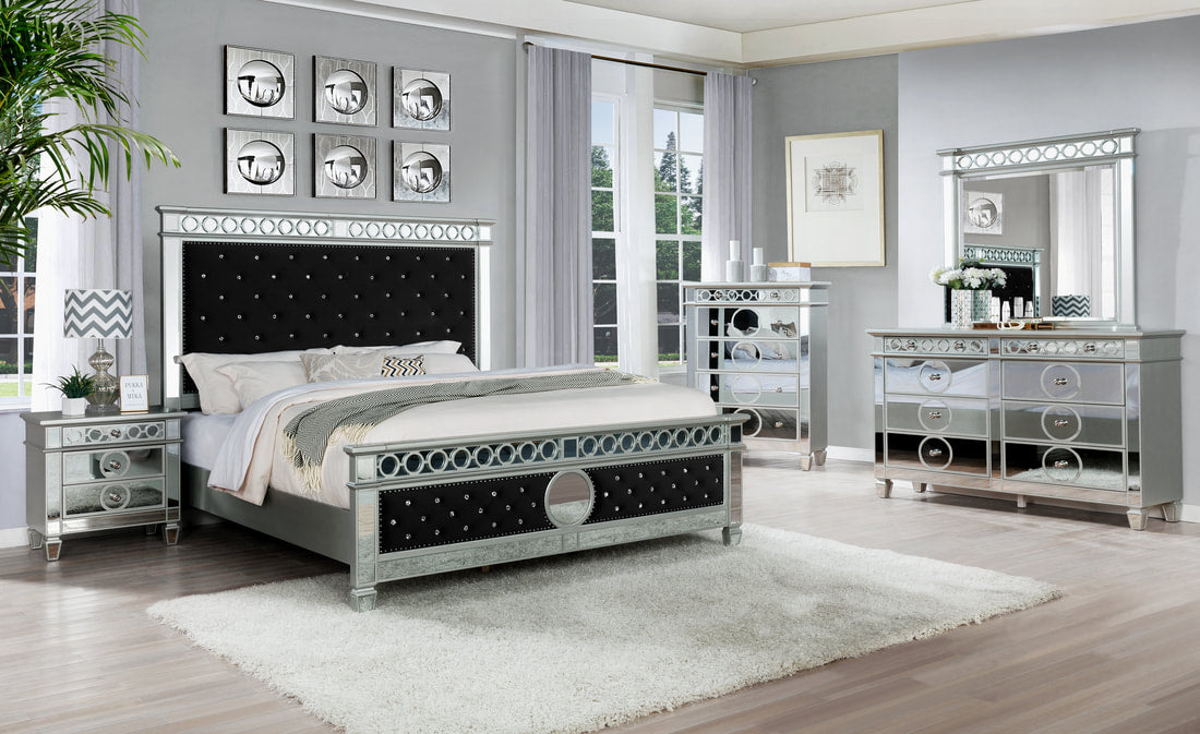 B5010 - 4pc or 5pc Bedroom Set - Queen, King (HH)