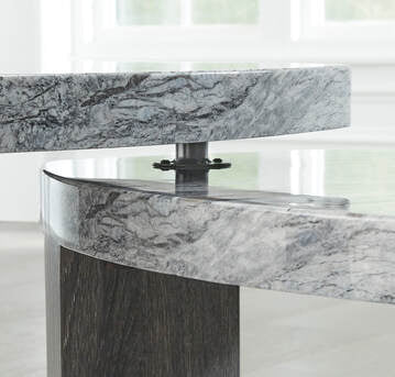 T600-0 - Stacked Cocktail Table (HH)