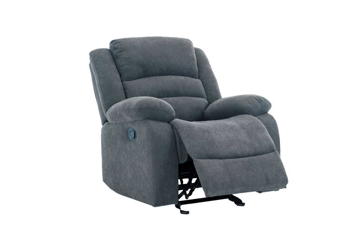 Dynamo2-CHARCOAL 3PC Reclining Set (HH)