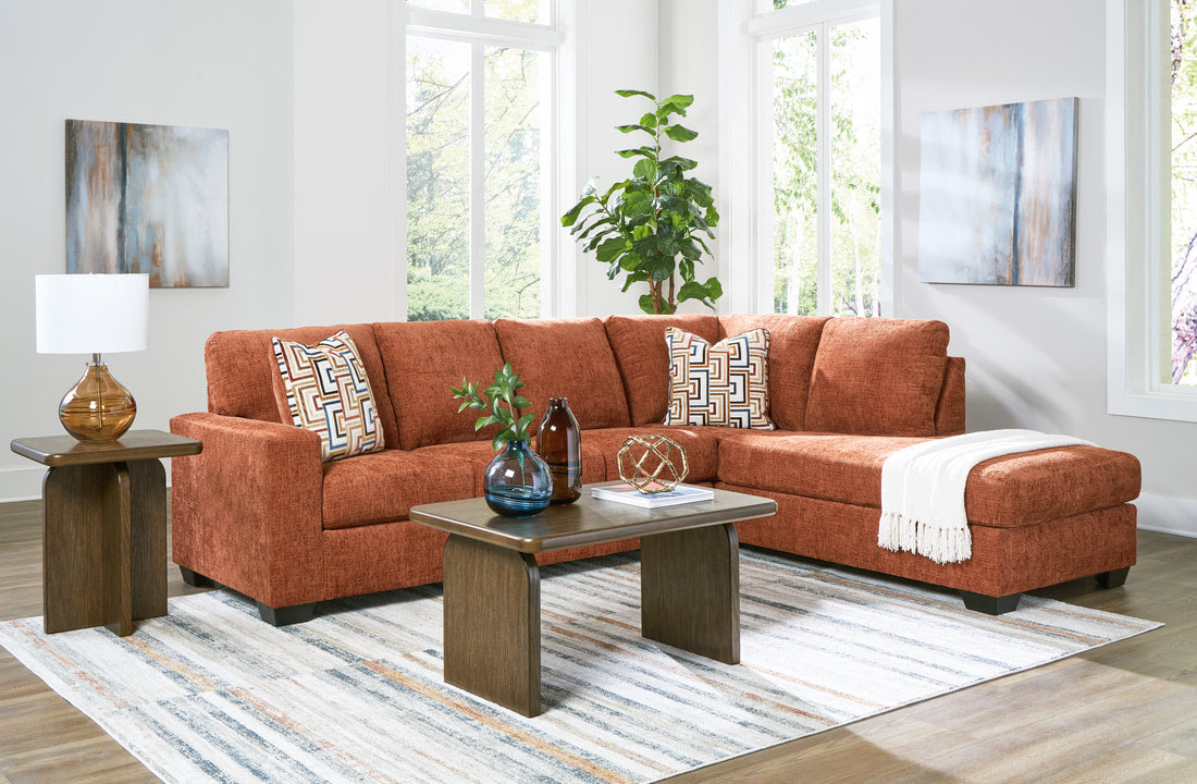 Ashley Spice Sectional (HH)