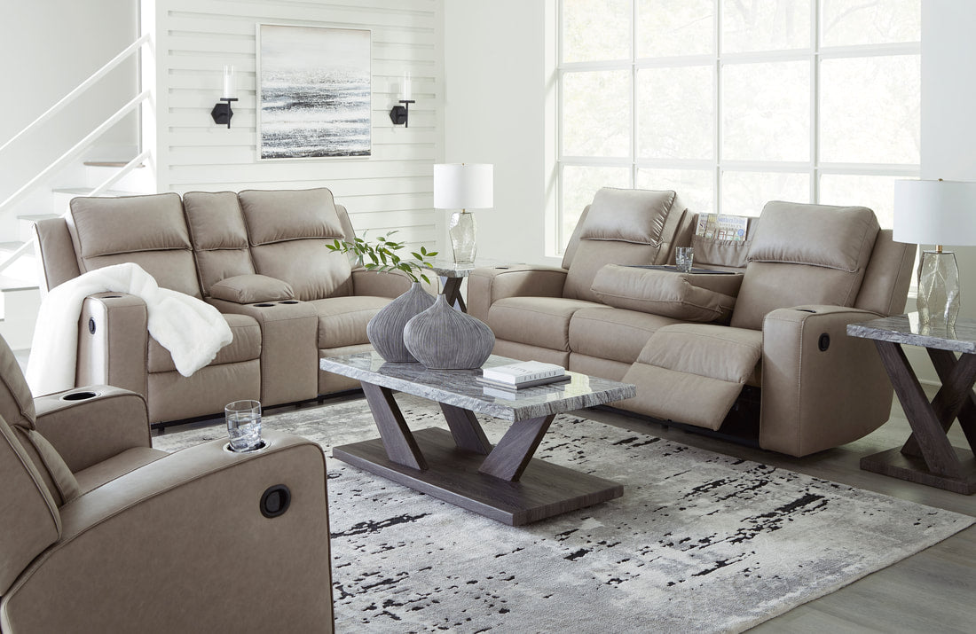 Ashley Pebble 2pc or 3pc Reclining Set (HH)