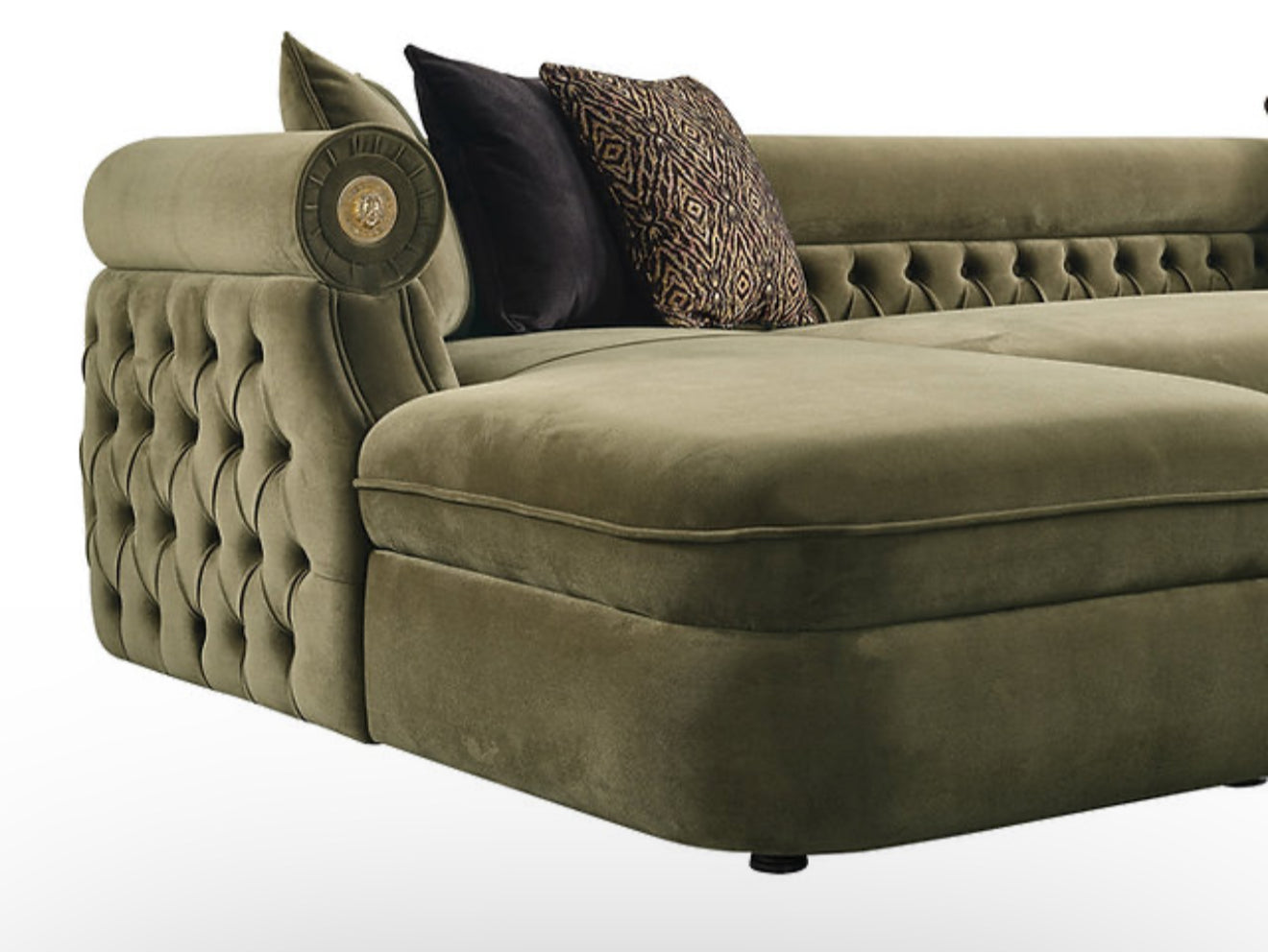 Brooklyn Sectional (Green) (NE)