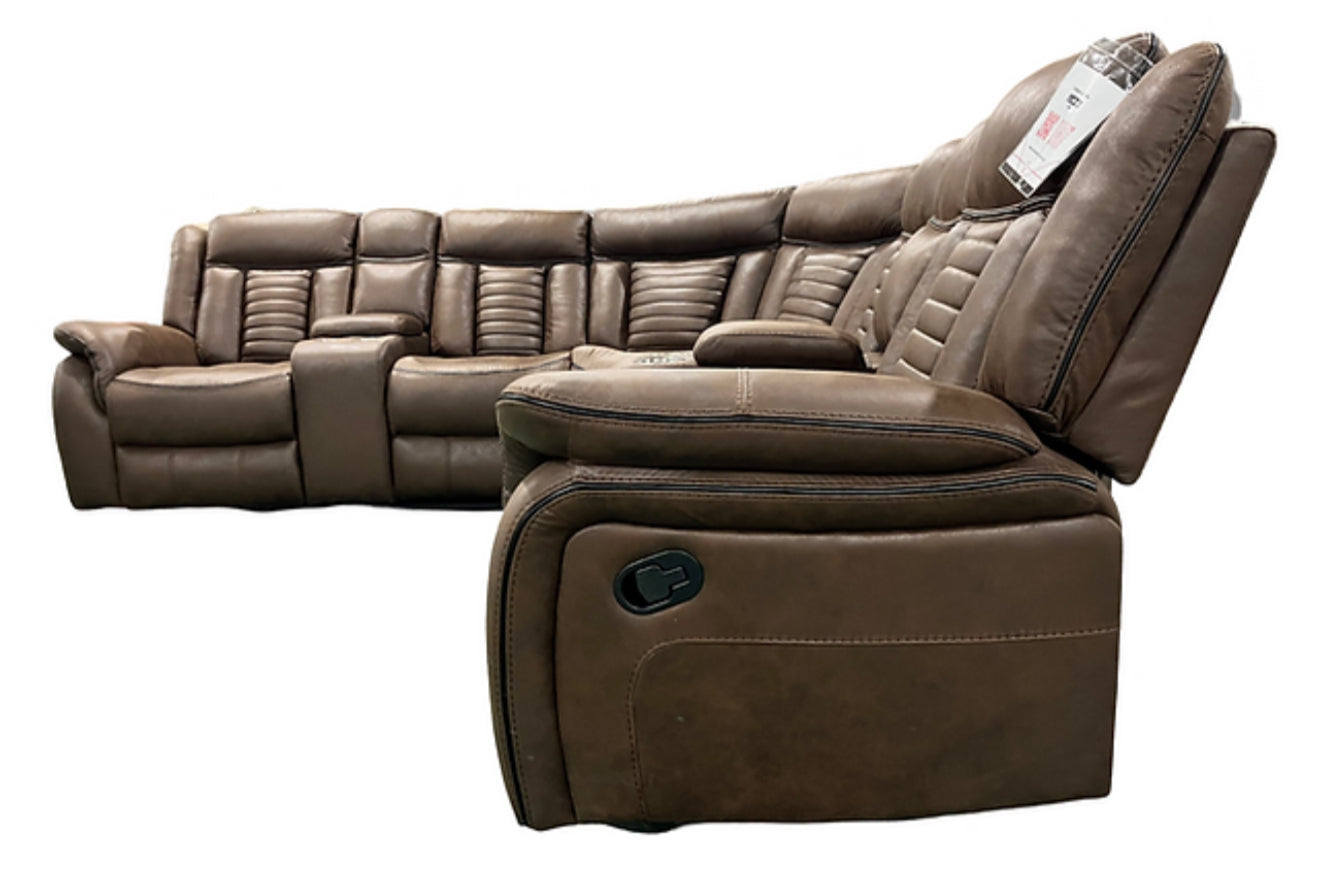 Samuel Sectional (Brown) (NE)