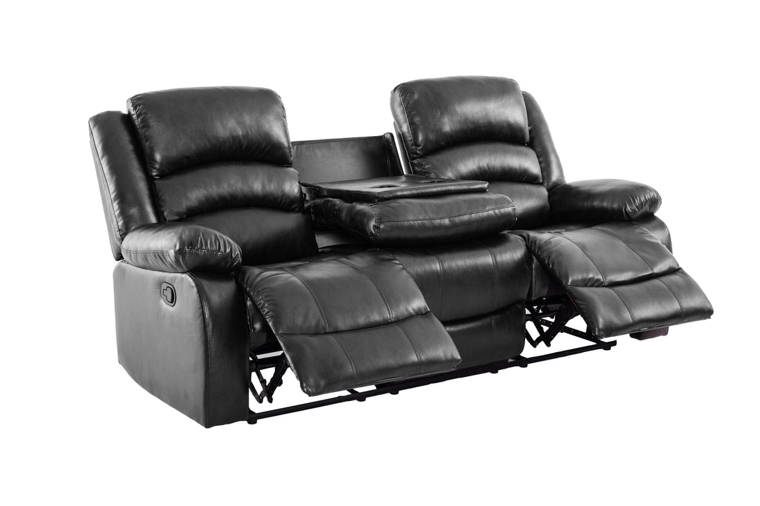 Dynamo2-BLACK 3PC Reclining Set (HH)