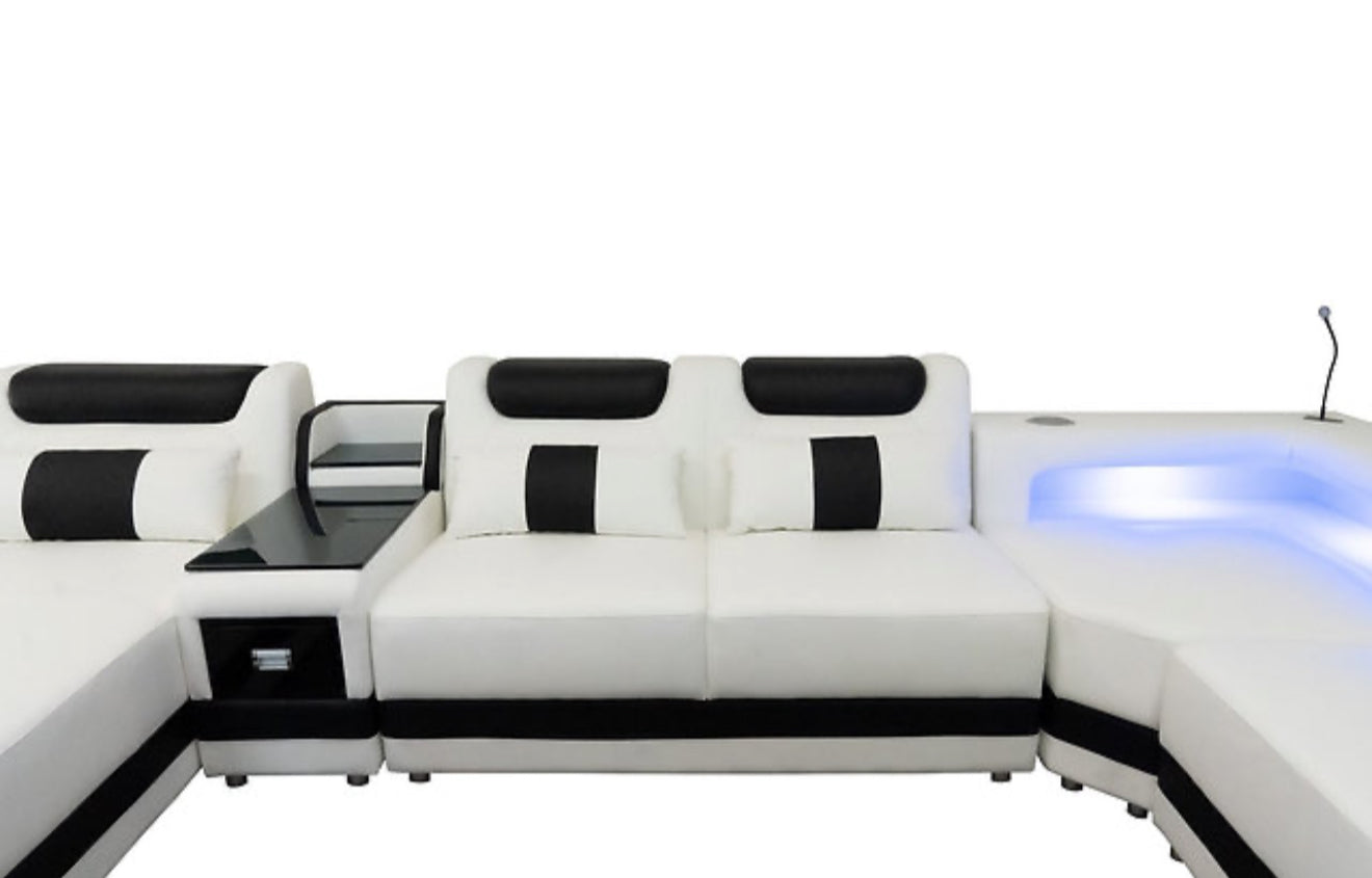 Matrix Sectional (White) (NE)