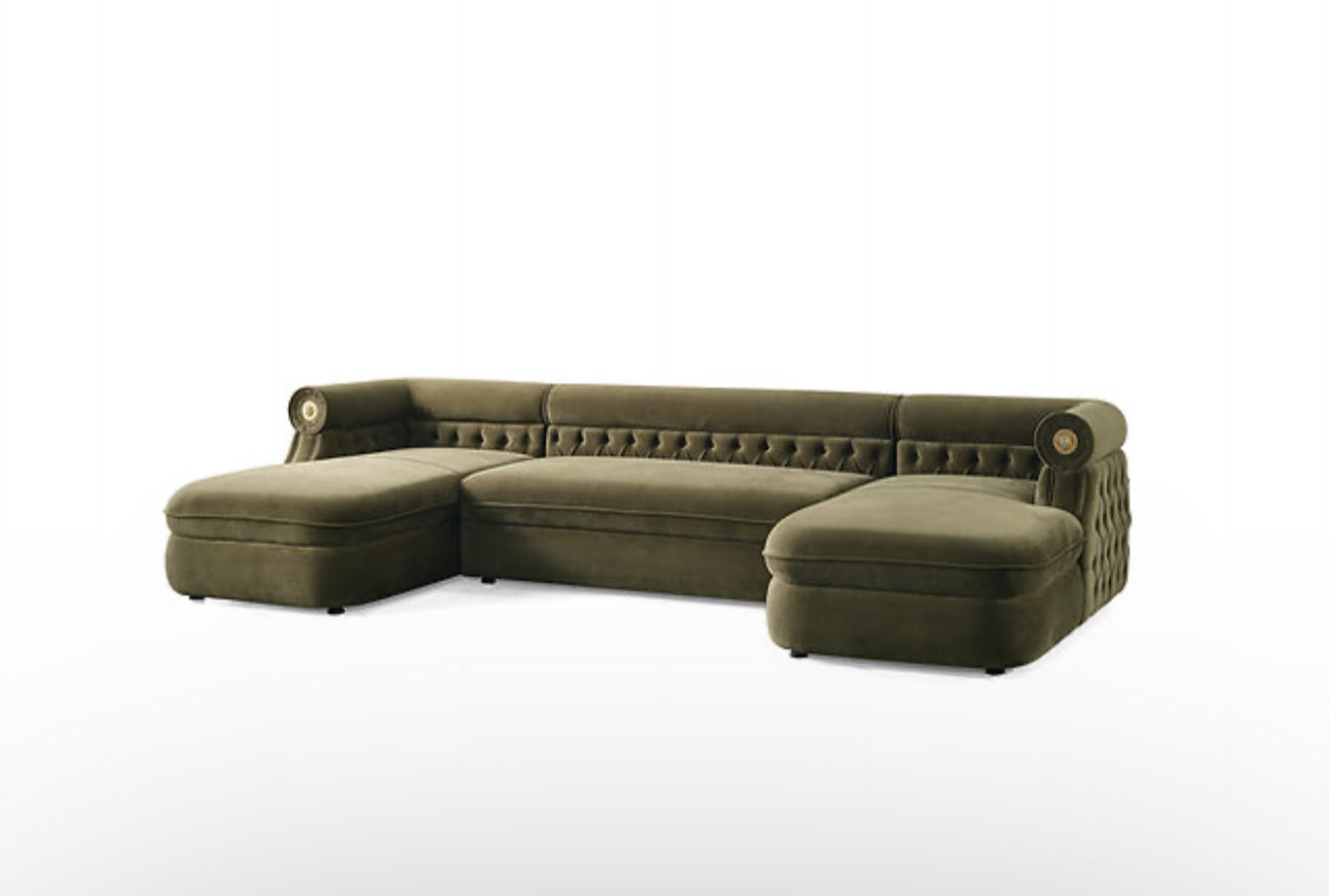 Brooklyn Sectional (Green) (NE)