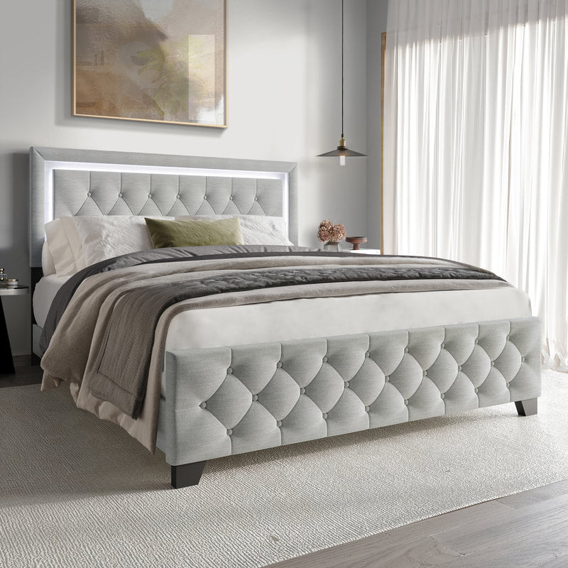 HH240 Platform Bed -Twin, Full, Queen, King (HH)