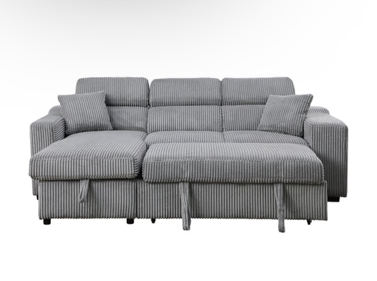 Bonaterra Grey Reversible Sectional (NE)