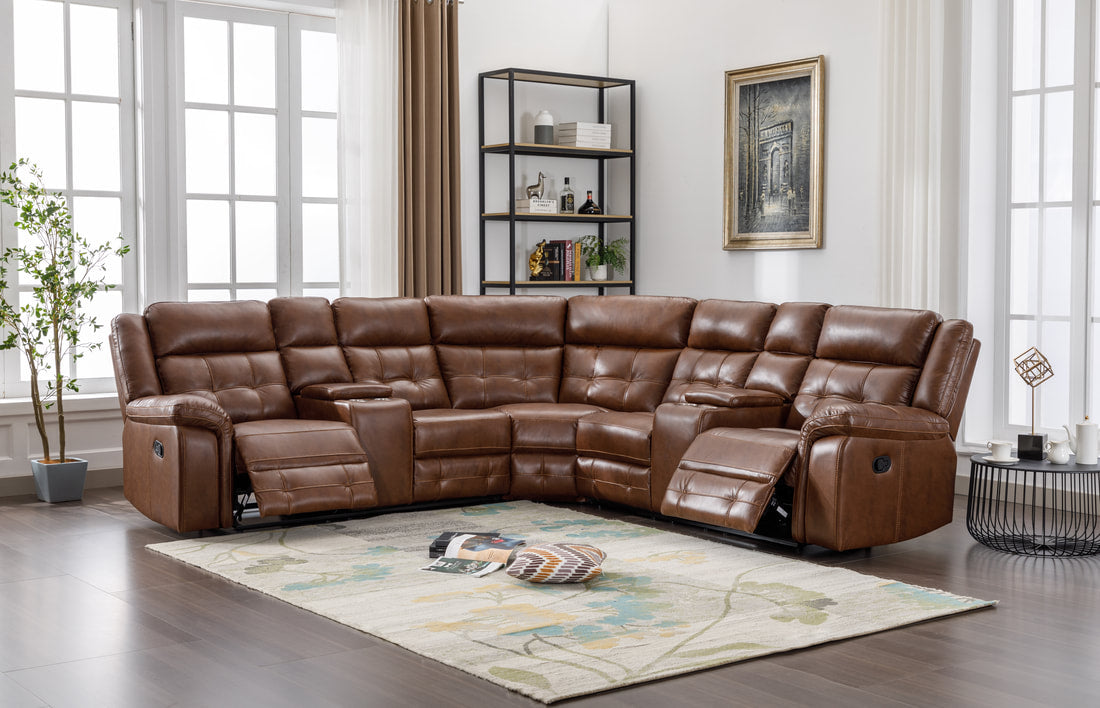 Jacob Saddle Reclining Sectional (HH)