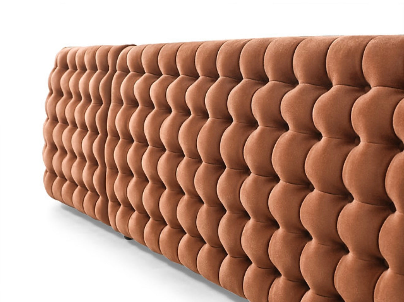 Sicilya Sectional (Rust Orange) (NE)